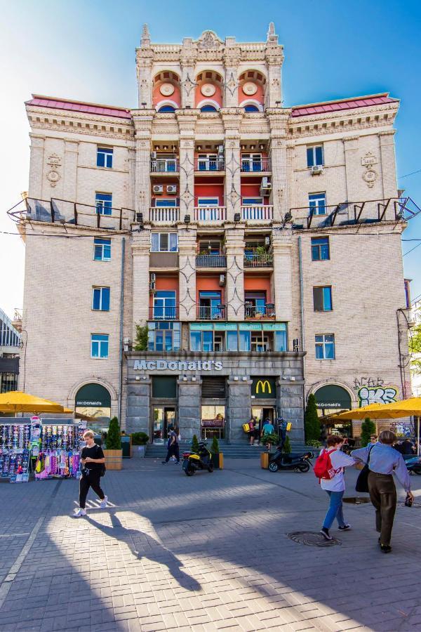 Однокімнатні Апартаменти На Майдані, Дистанційне Заселення 24Х7 Kiev Exterior foto