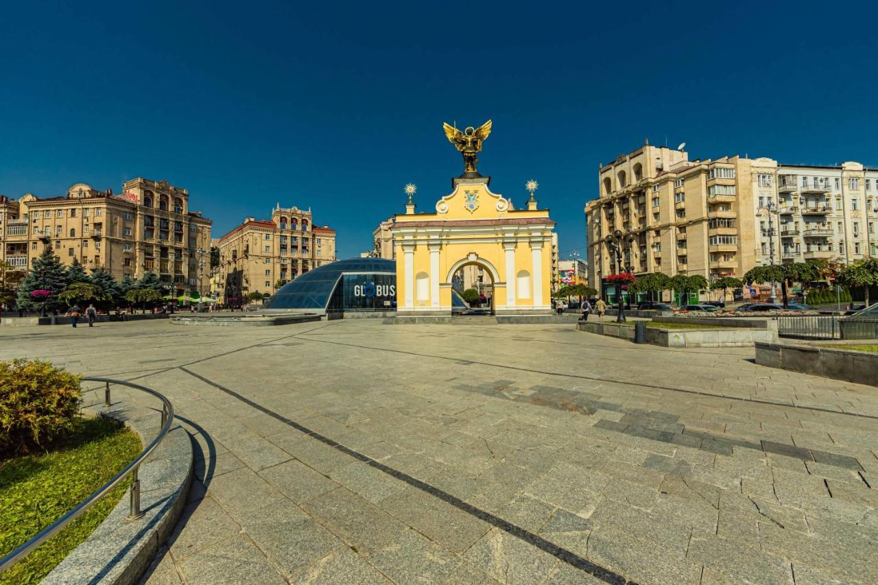 Однокімнатні Апартаменти На Майдані, Дистанційне Заселення 24Х7 Kiev Exterior foto